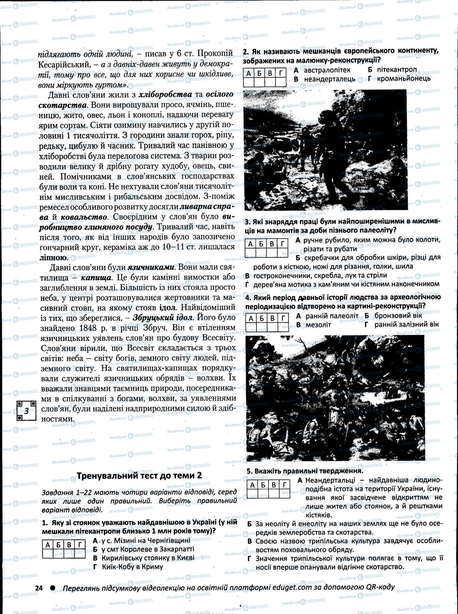 ЗНО История Украины 11 класс страница 024
