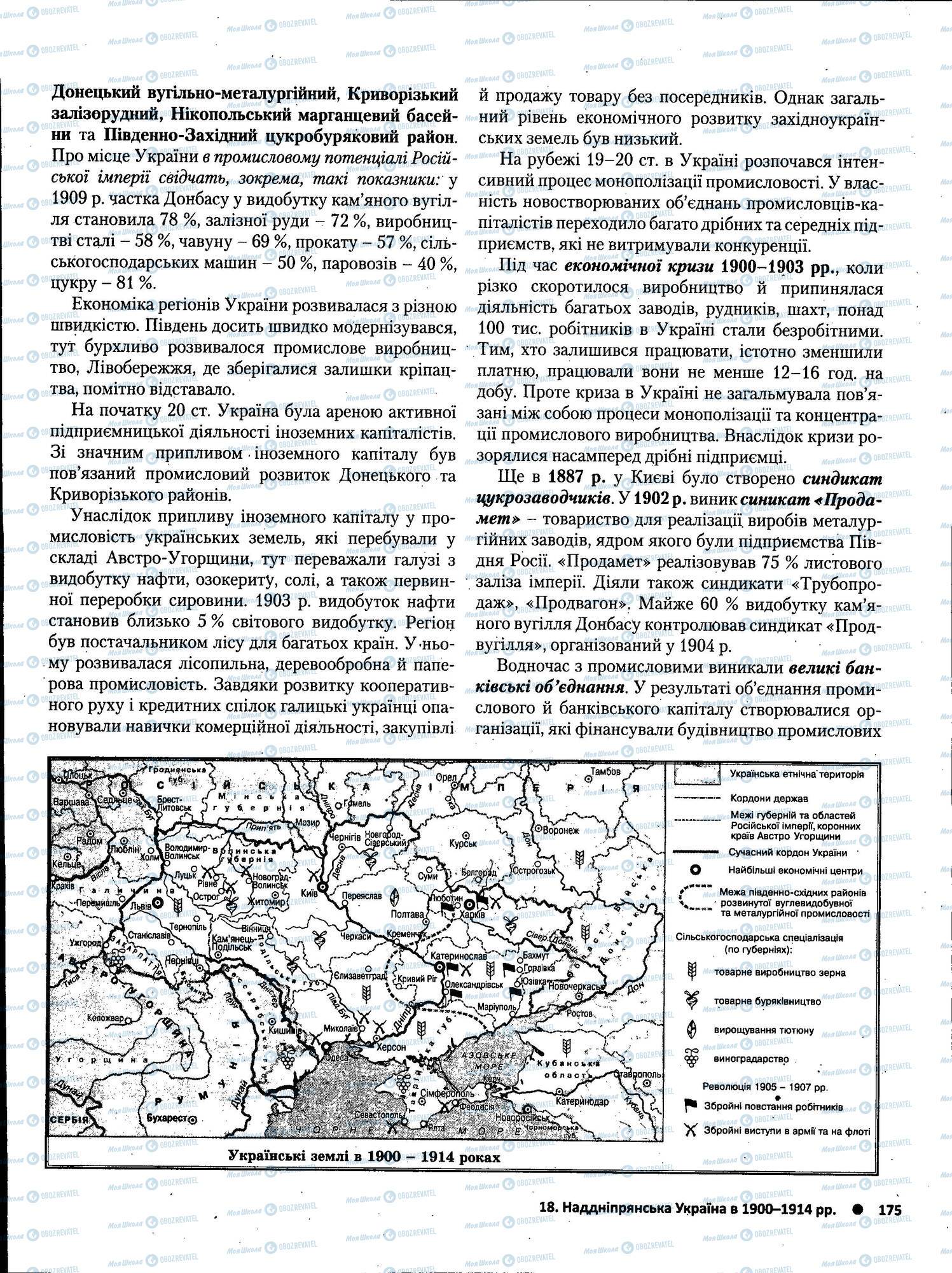 ЗНО Історія України 11 клас сторінка 175