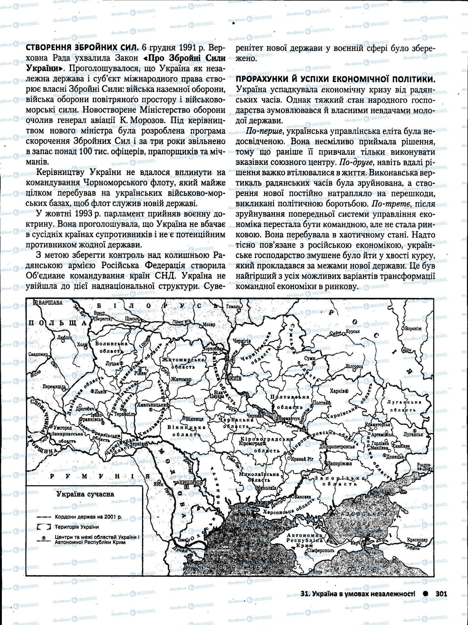 ЗНО Історія України 11 клас сторінка 301