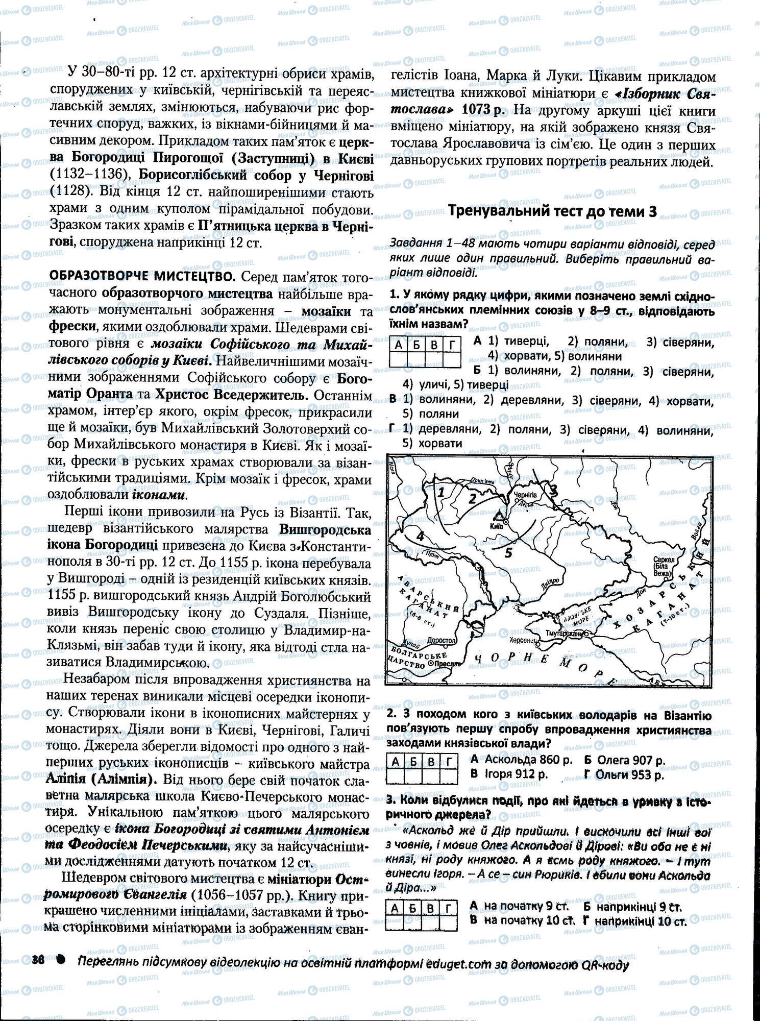 ЗНО Історія України 11 клас сторінка 038