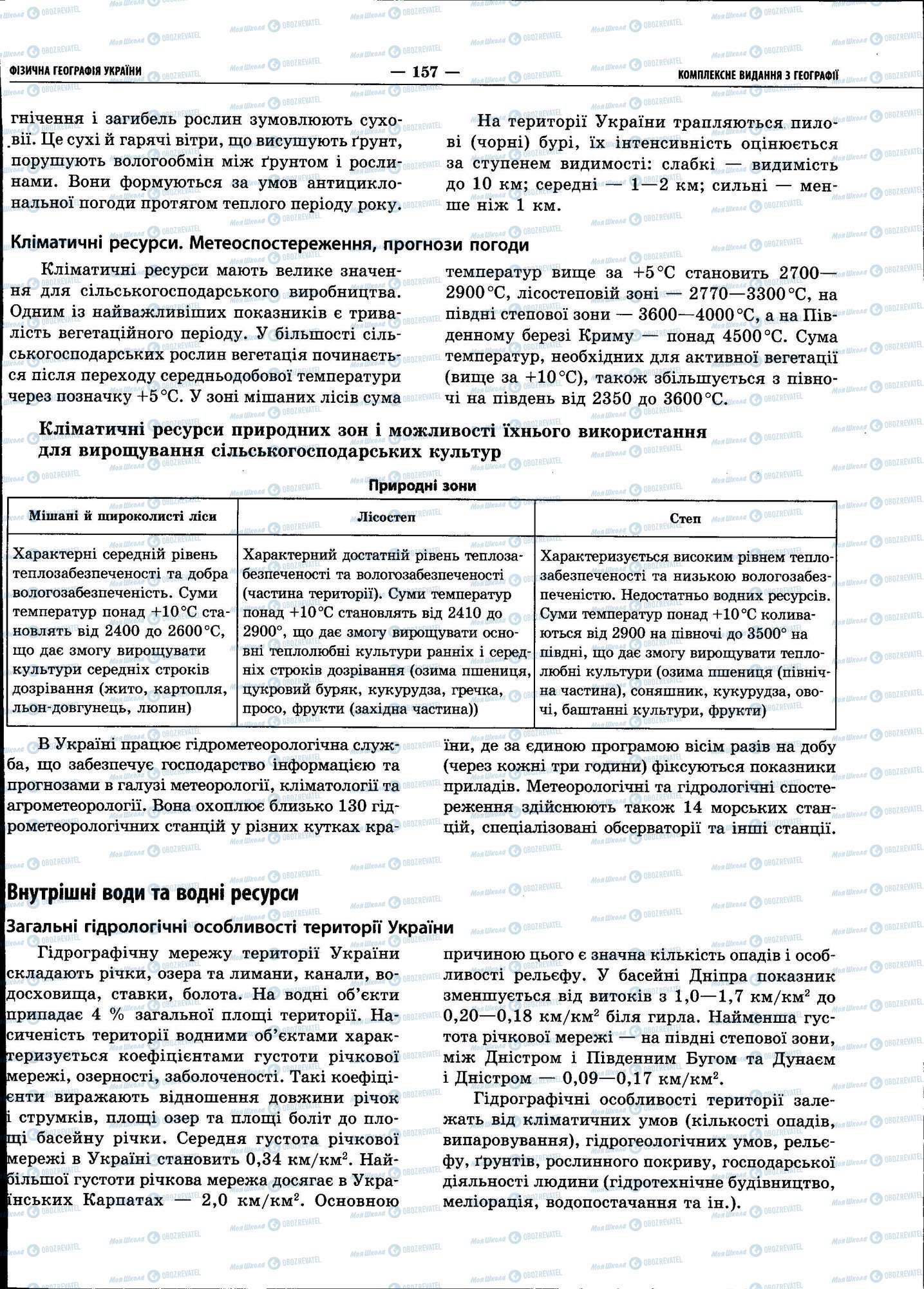 ЗНО Географія 11 клас сторінка 157