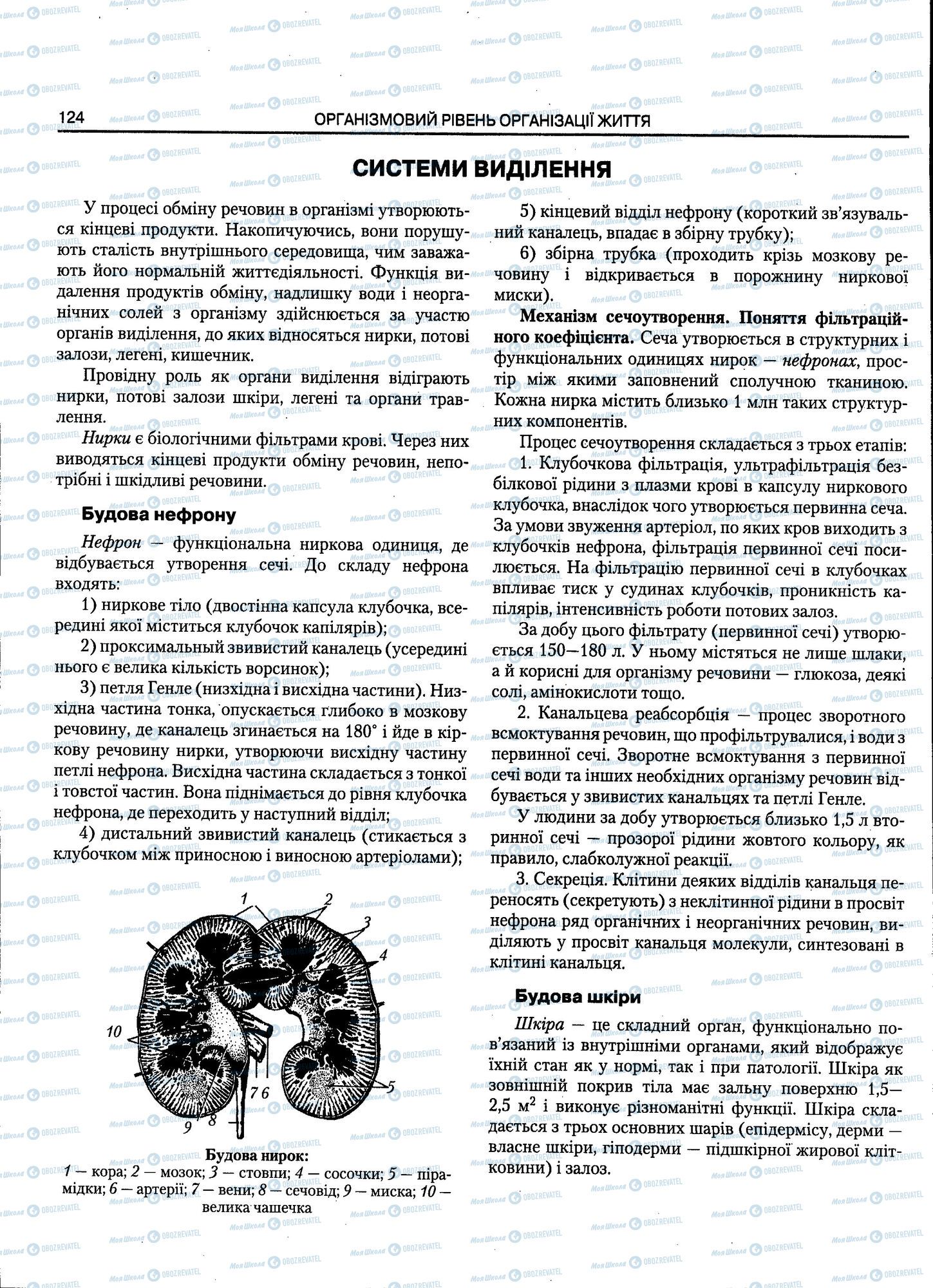 ЗНО Биология 11 класс страница 124