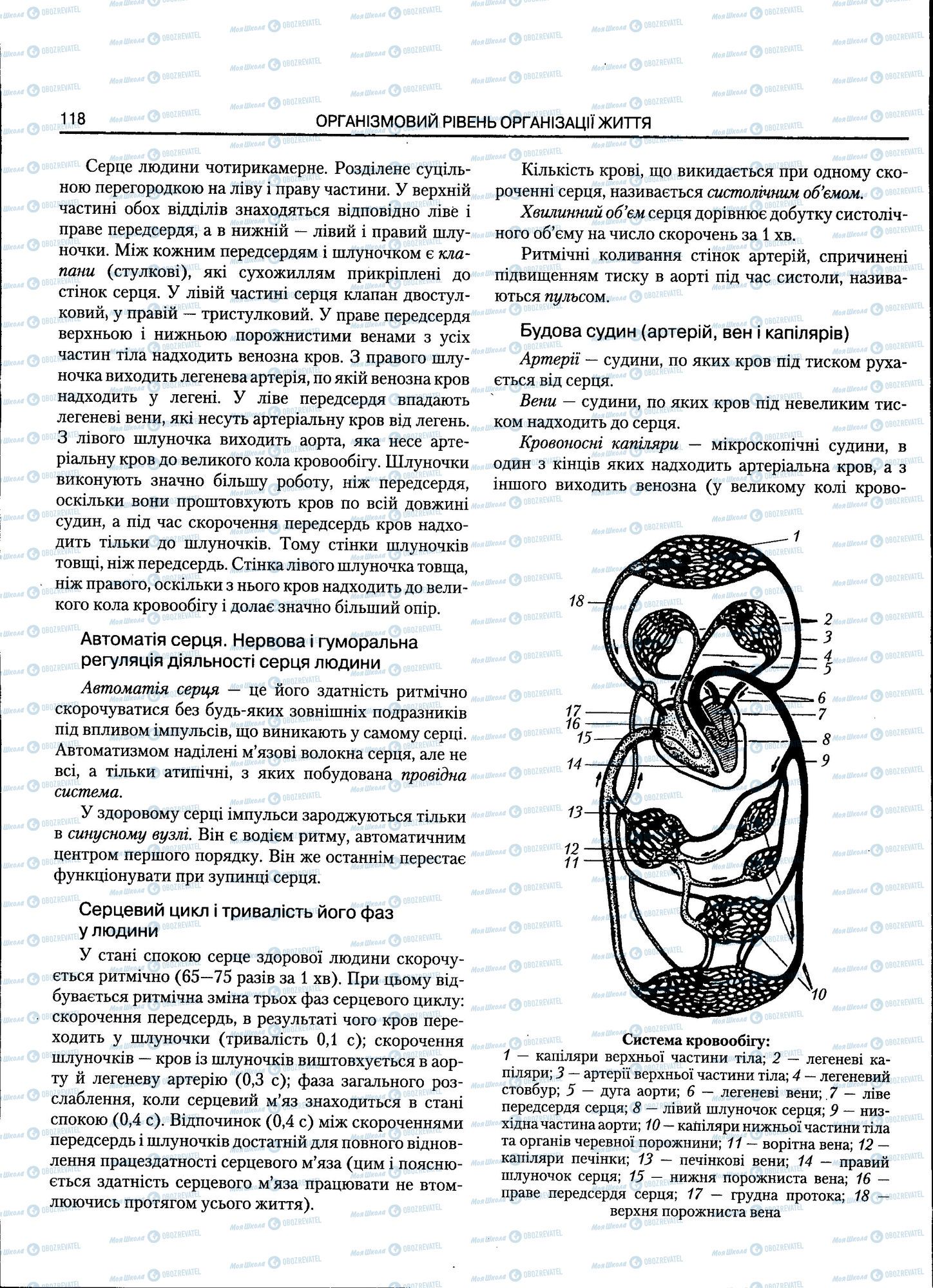 ЗНО Биология 11 класс страница 118