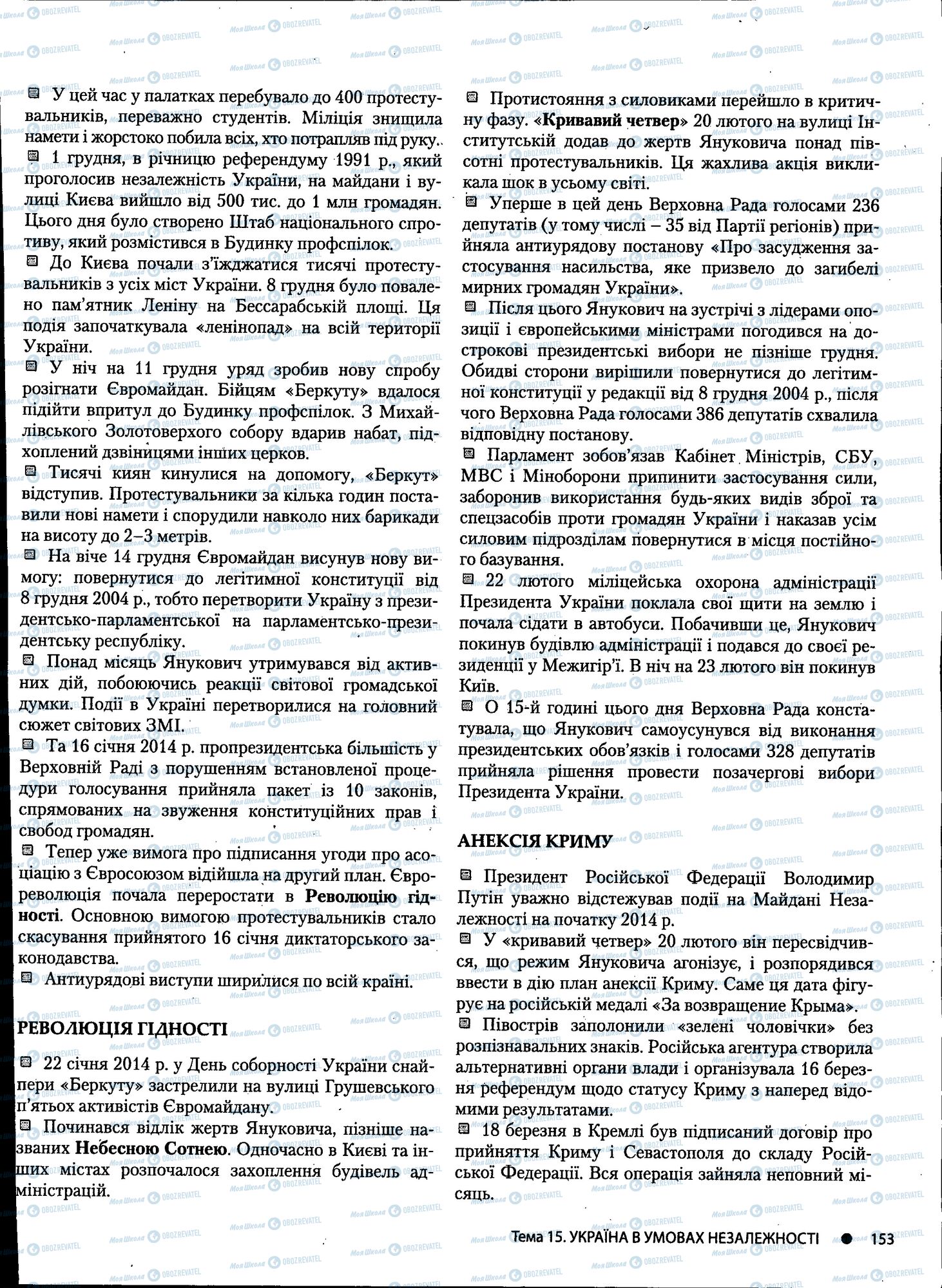 ДПА История Украины 11 класс страница 153