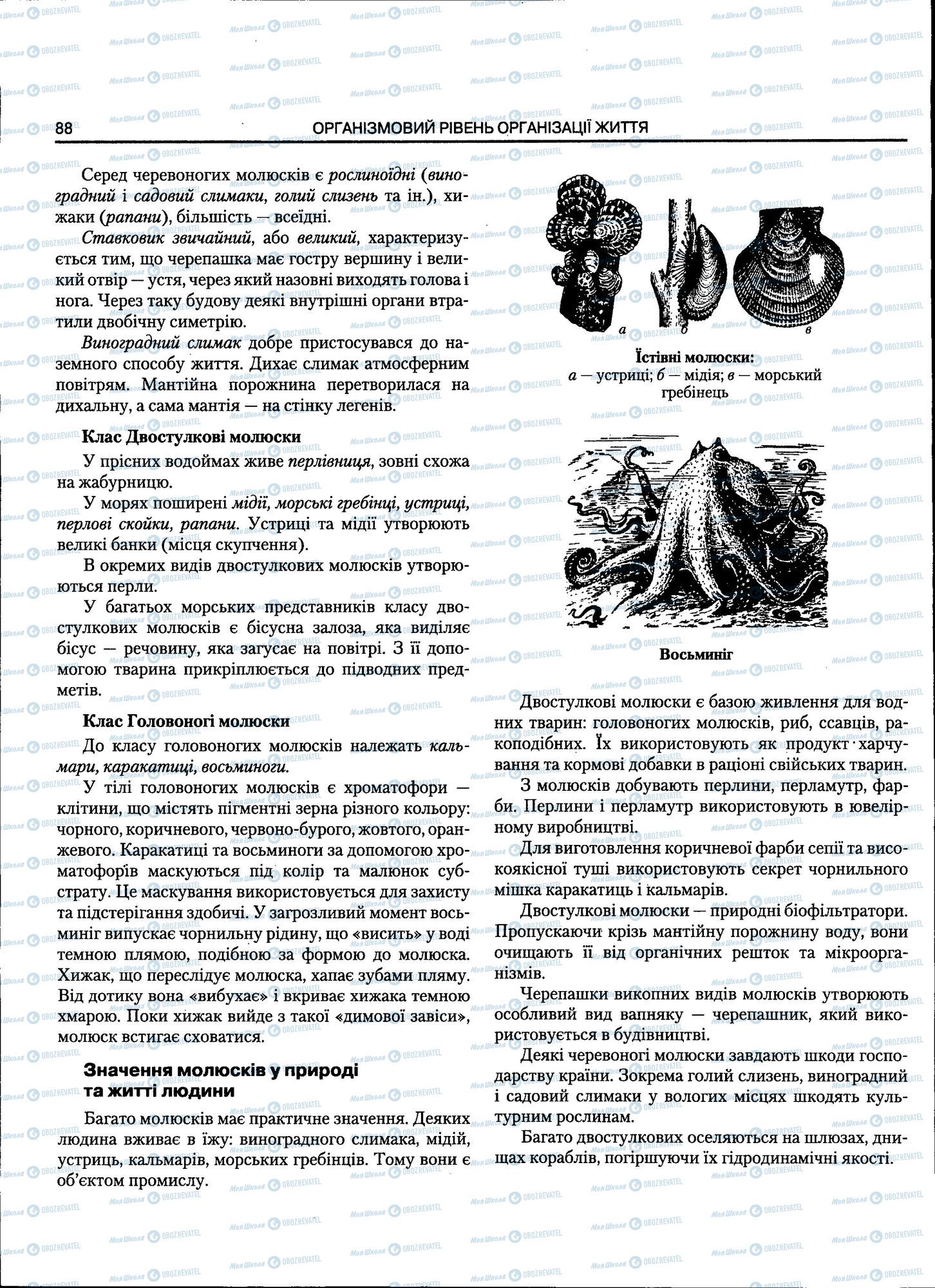 ЗНО Біологія 11 клас сторінка 088
