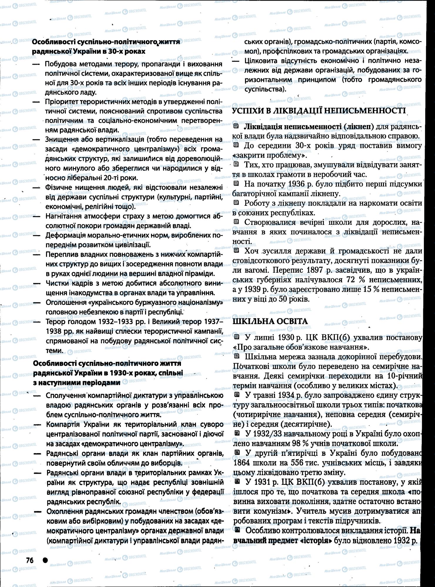 ДПА История Украины 11 класс страница 076
