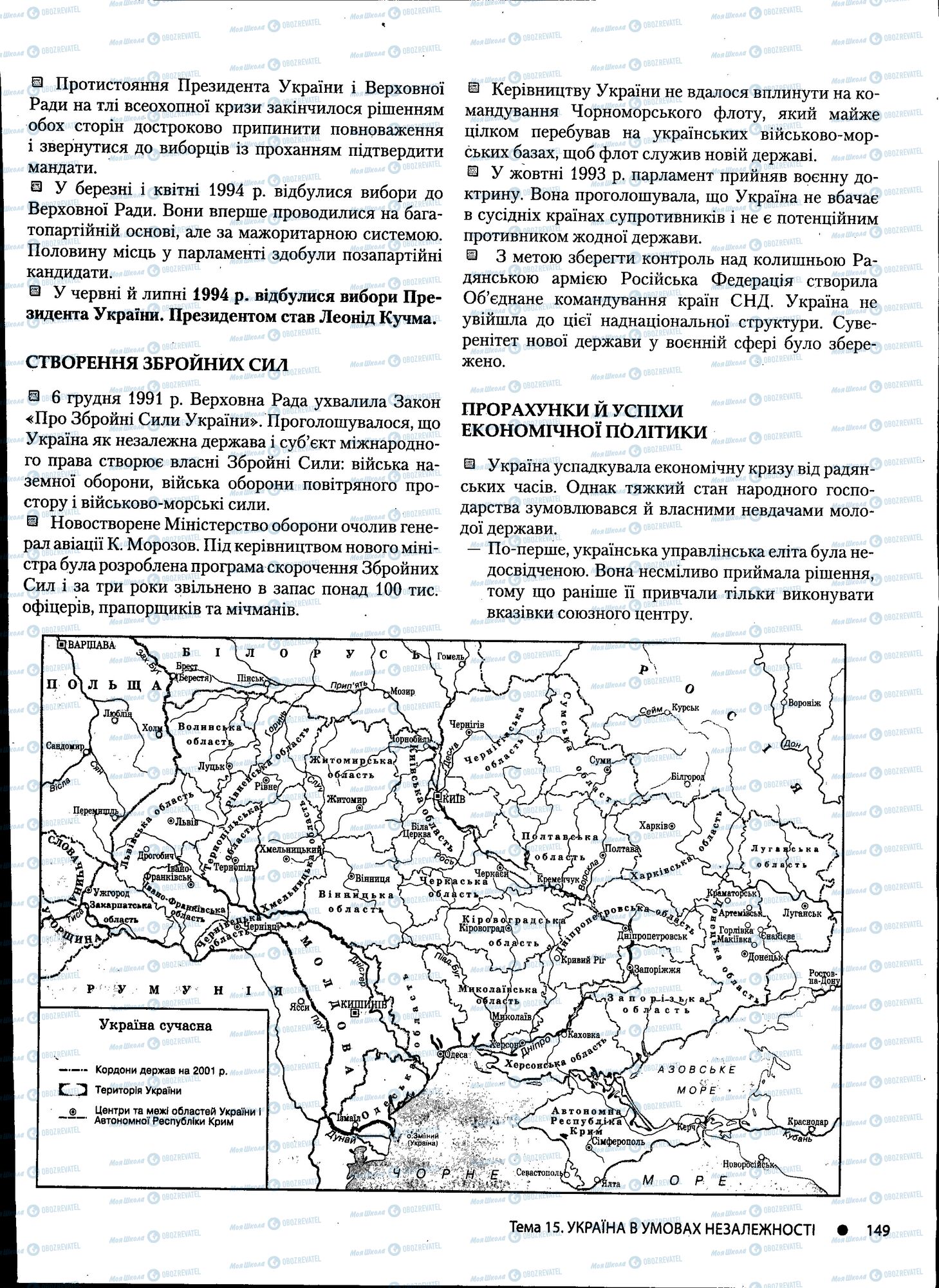 ДПА История Украины 11 класс страница 149