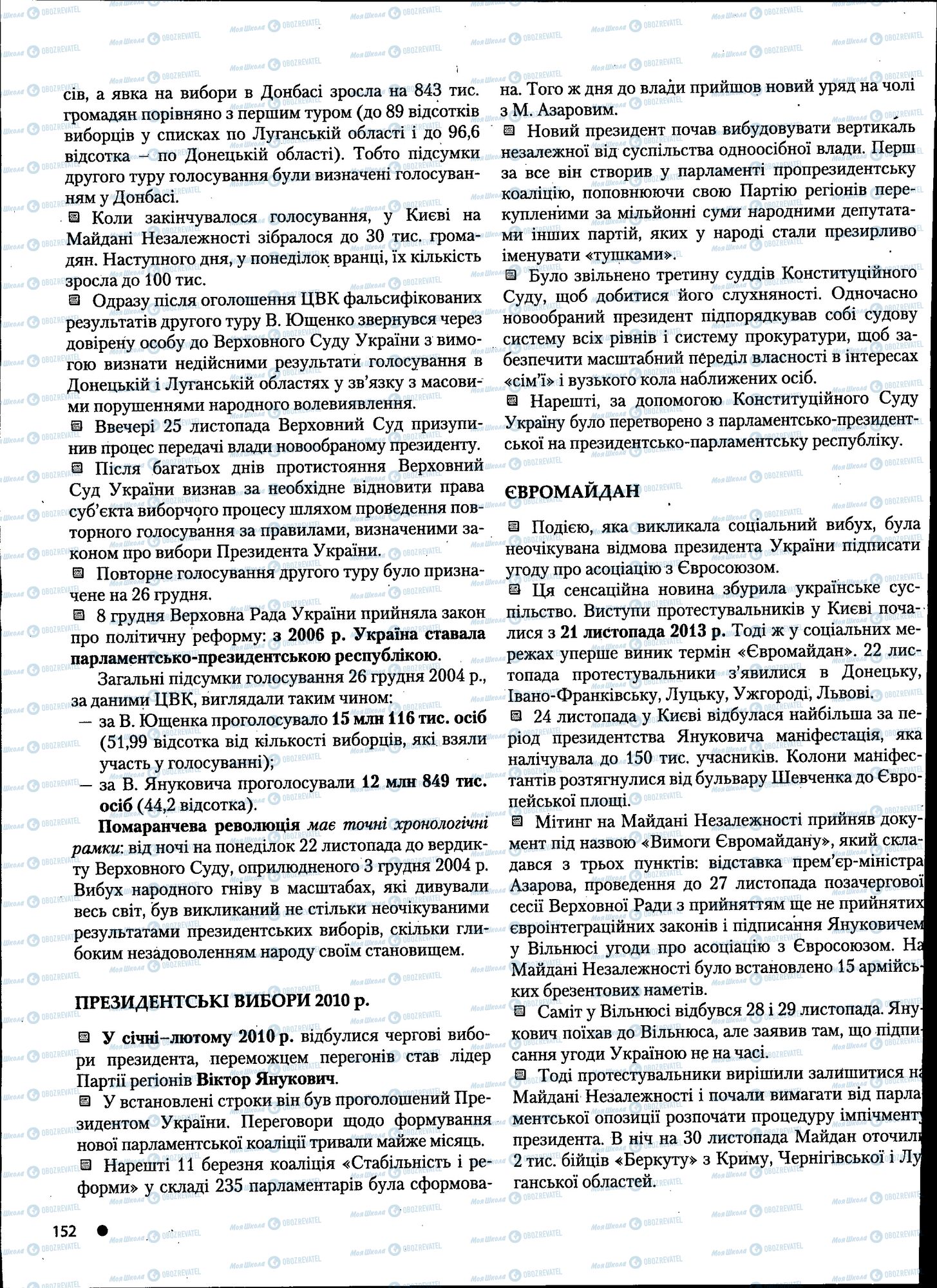 ДПА Історія України 11 клас сторінка 152