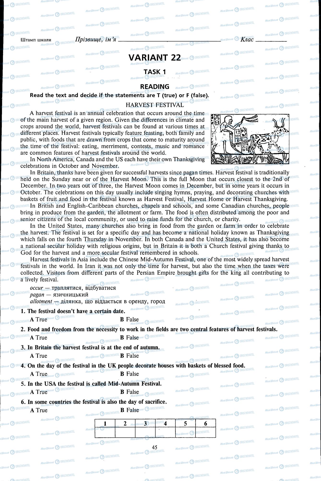 ДПА Английский язык 11 класс страница 045