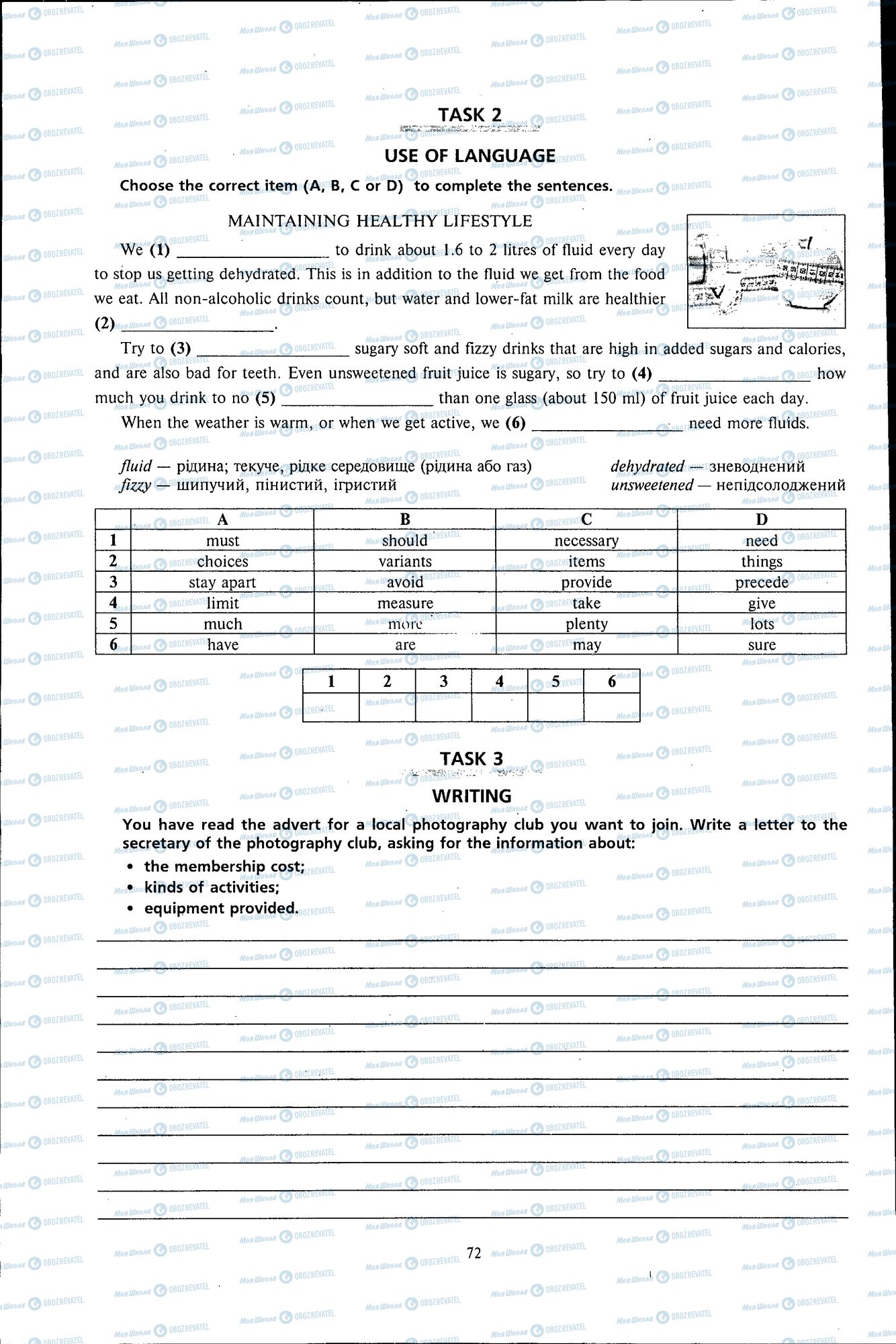 ДПА Английский язык 11 класс страница 072