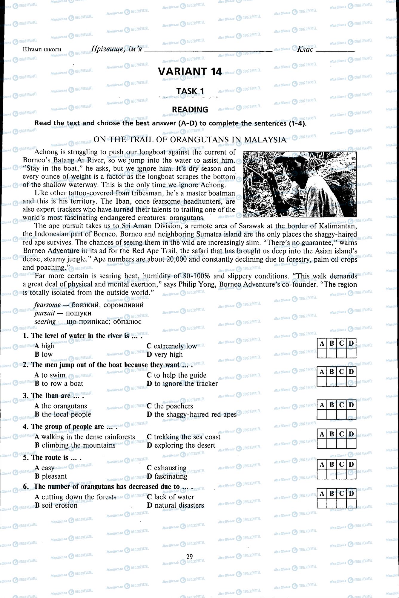ДПА Английский язык 11 класс страница 029