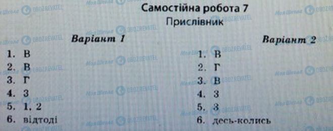 ГДЗ Укр мова 7 класс страница 7