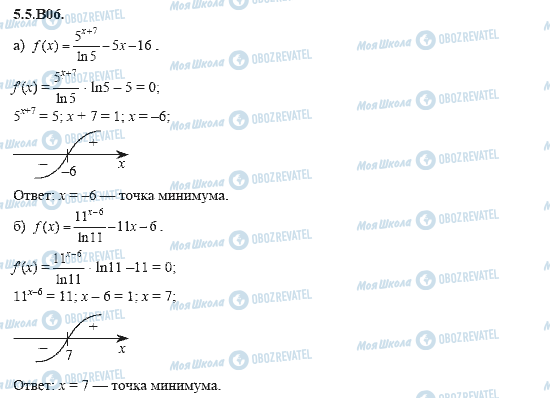 ГДЗ Алгебра 11 класс страница 5.5.B06