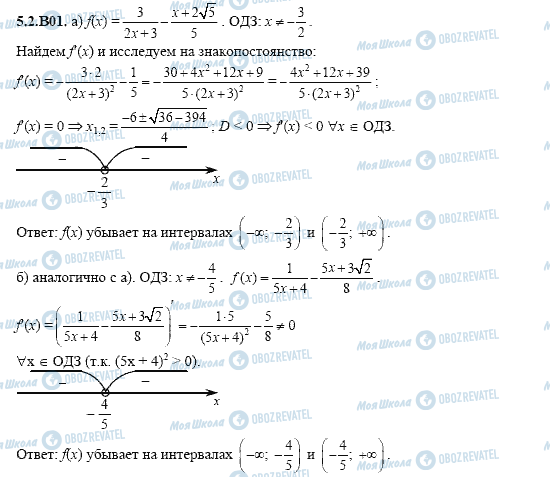 ГДЗ Алгебра 11 клас сторінка 5.2.01