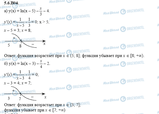 ГДЗ Алгебра 11 клас сторінка 5.6.B04
