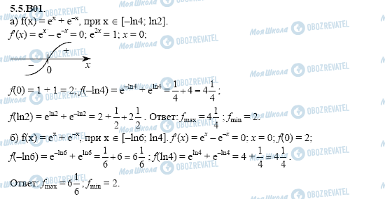 ГДЗ Алгебра 11 класс страница 5.5.B01