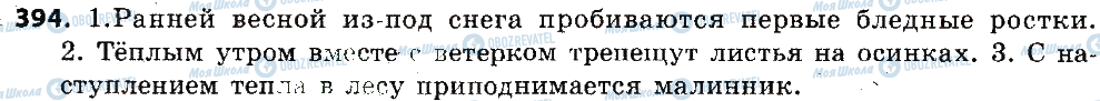 ГДЗ Російська мова 6 клас сторінка 394