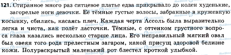 ГДЗ Російська мова 6 клас сторінка 121