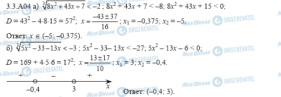 ГДЗ Алгебра 11 клас сторінка 3.3.A04