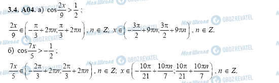 ГДЗ Алгебра 11 класс страница 3.4.A04