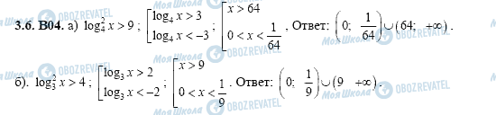 ГДЗ Алгебра 11 класс страница 3.6.B04