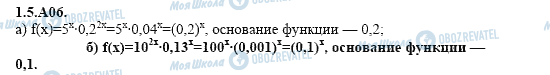 ГДЗ Алгебра 11 клас сторінка 1.5.A06