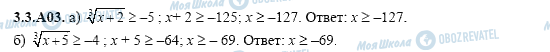 ГДЗ Алгебра 11 класс страница 3.3.A03