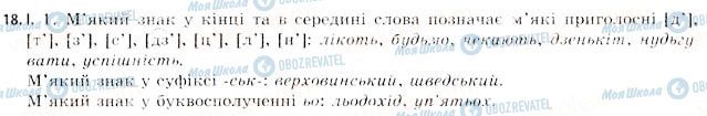 ГДЗ Українська мова 11 клас сторінка 18