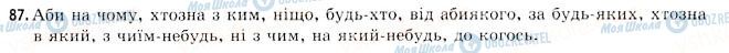 ГДЗ Українська мова 11 клас сторінка 87