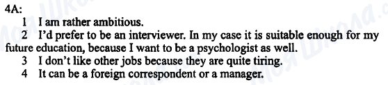 ГДЗ Англійська мова 11 клас сторінка 4a