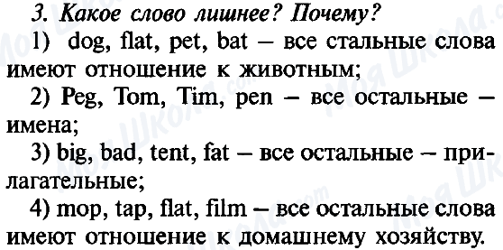 ГДЗ Англійська мова 5 клас сторінка 3