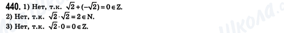 ГДЗ Алгебра 8 класс страница 440