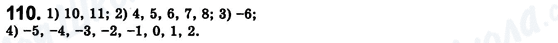 ГДЗ Алгебра 8 класс страница 110