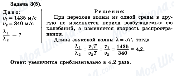 ГДЗ Физика 11 класс страница Задача 3