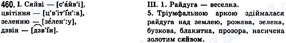 ГДЗ Українська мова 8 клас сторінка 460