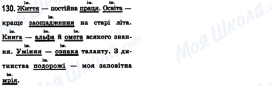 ГДЗ Укр мова 8 класс страница 130