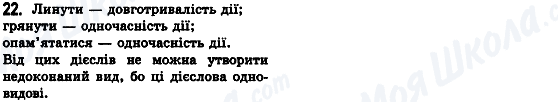 ГДЗ Українська мова 8 клас сторінка 22