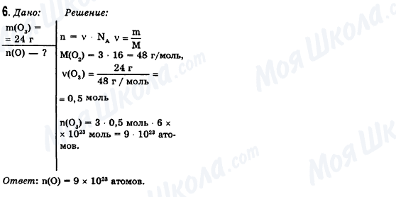 ГДЗ Хімія 8 клас сторінка 6