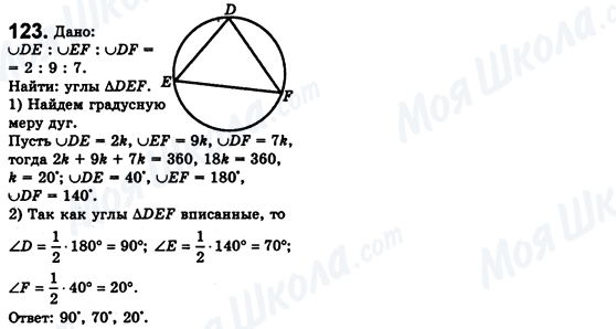 ГДЗ Геометрия 8 класс страница 123