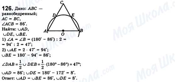 ГДЗ Геометрия 8 класс страница 126