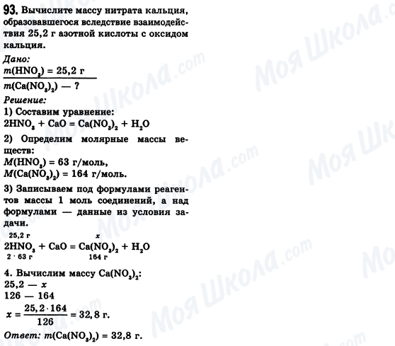 ГДЗ Химия 8 класс страница 93