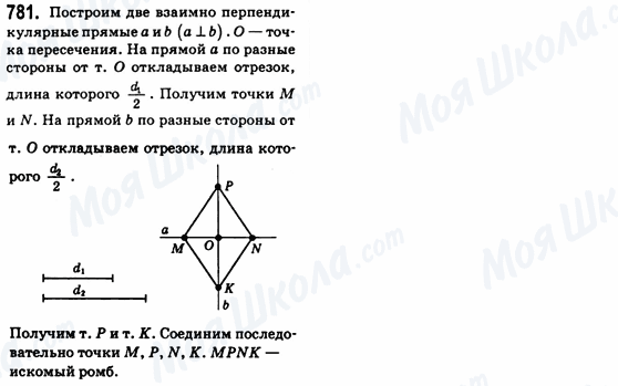 ГДЗ Геометрия 8 класс страница 781