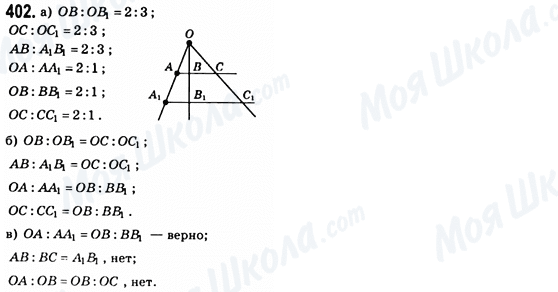 ГДЗ Геометрия 8 класс страница 402