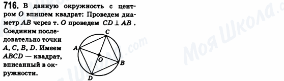 ГДЗ Геометрия 8 класс страница 716