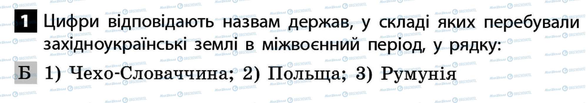 ДПА Історія України 11 клас сторінка 1