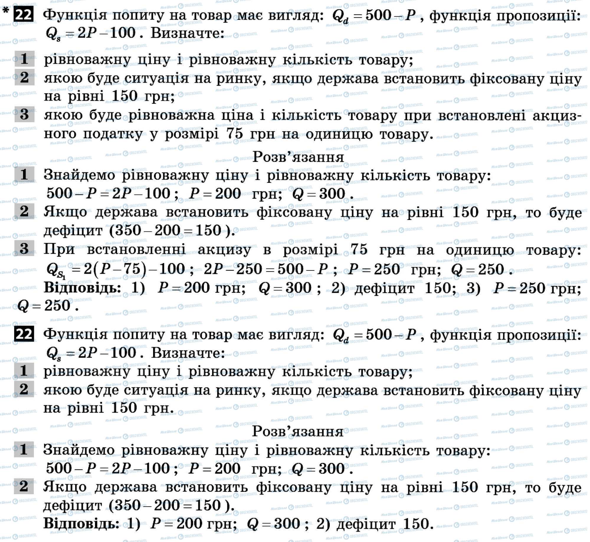 ДПА Економіка 11 клас сторінка 22