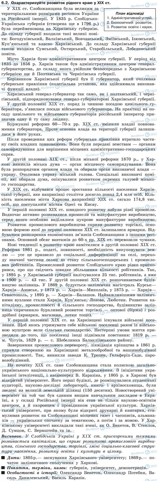 ДПА Історія України 9 клас сторінка 6.2
