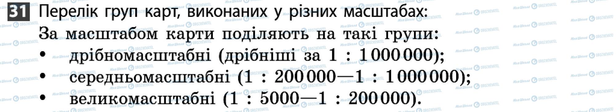 ДПА Географія 9 клас сторінка 31