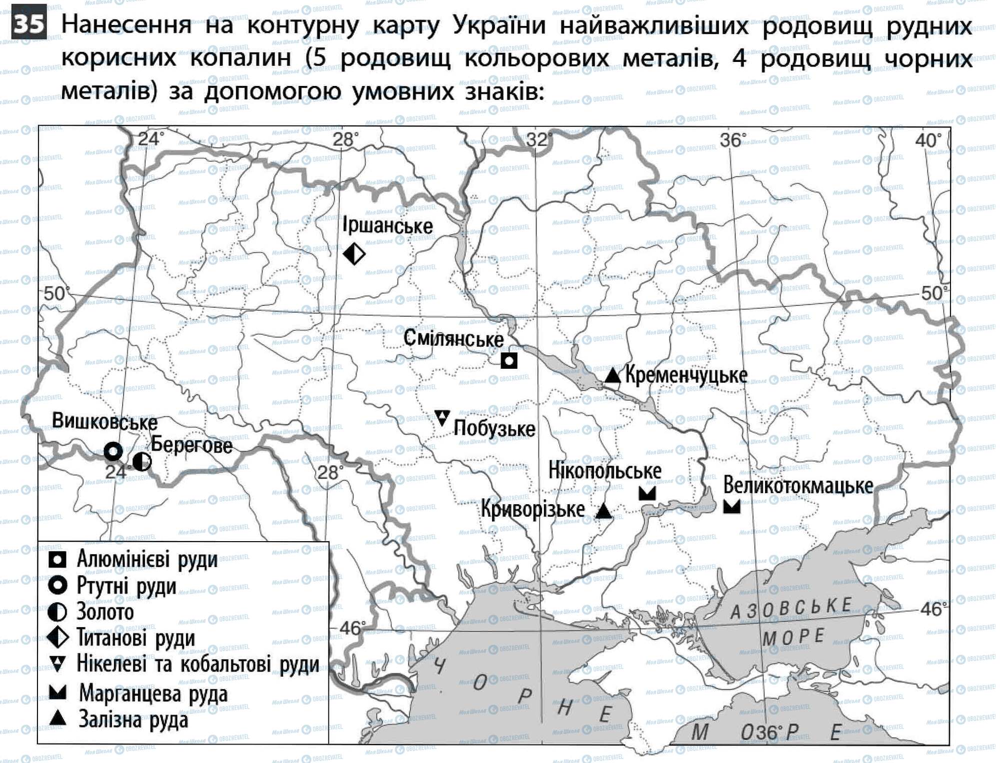 ДПА Географія 11 клас сторінка 35