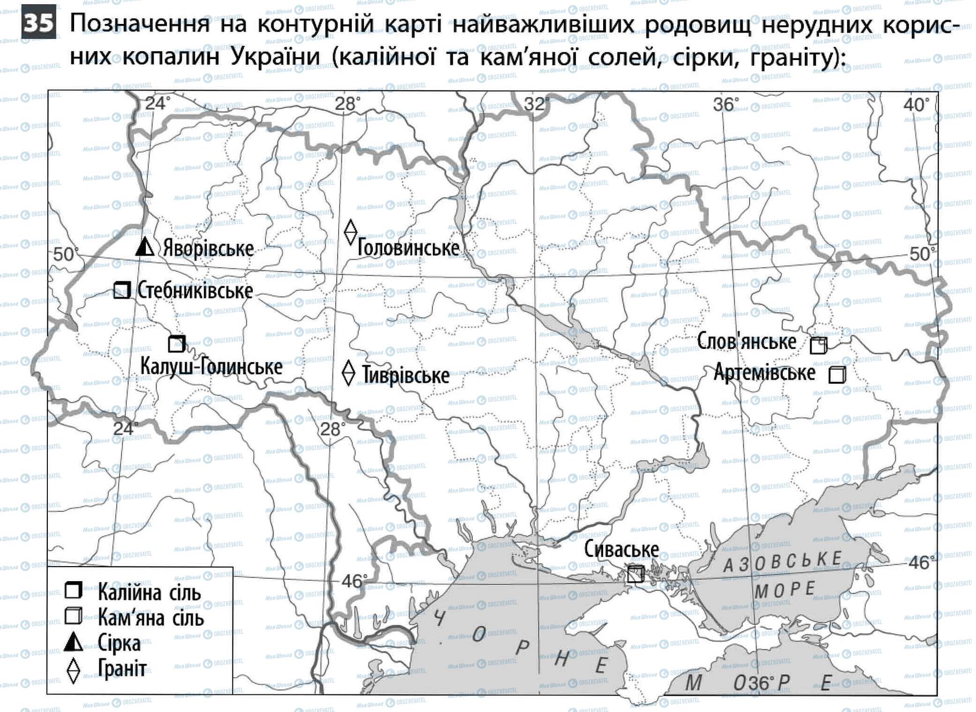 ДПА География 11 класс страница 35